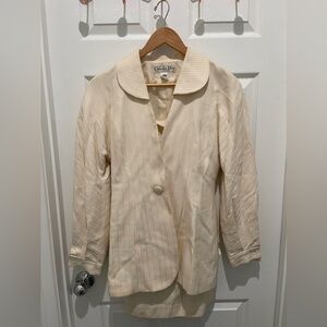 Christian Dior Wool Blazer and skirt set Size 4